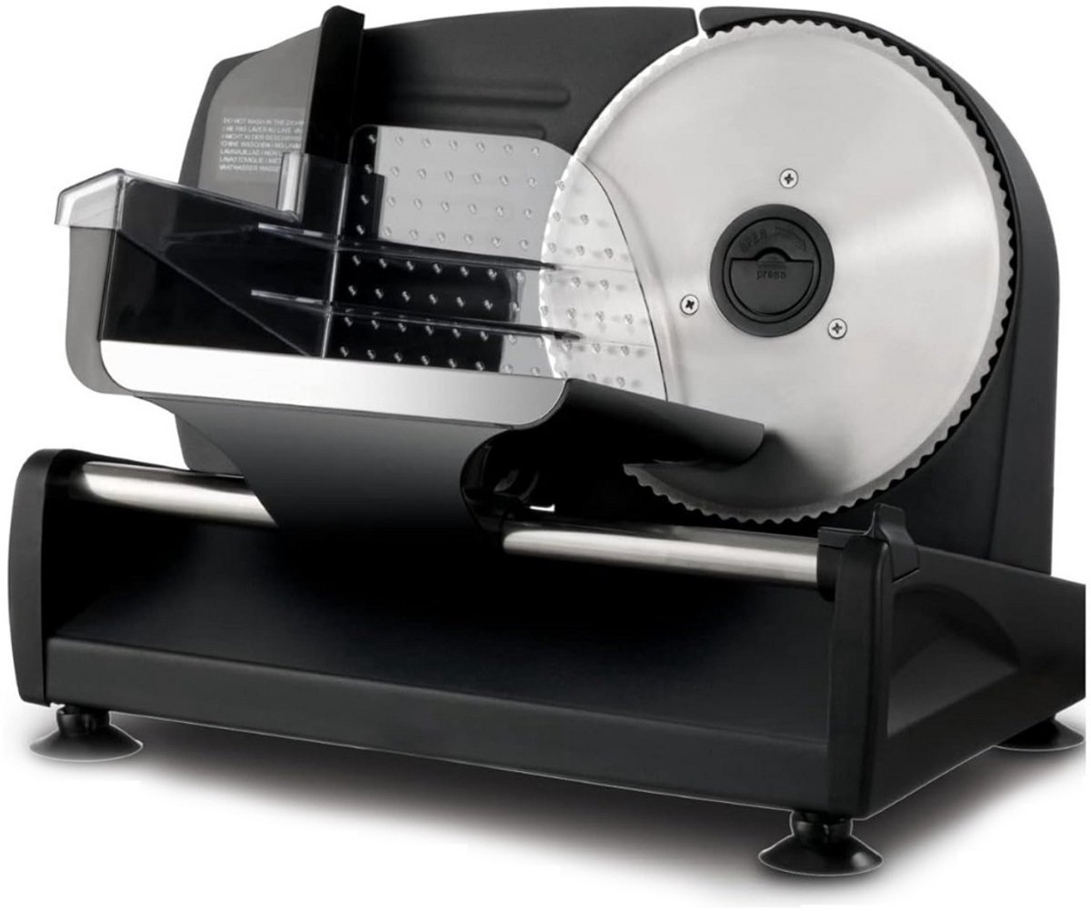 ApexArte® Broodsnijmachine - Elektrisch Broodmes - Broodsnijder - Zwart
