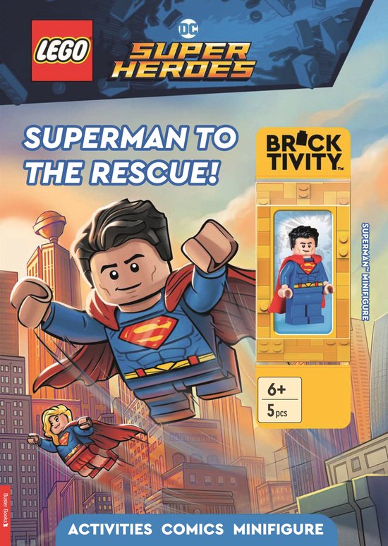 LEGO® Minifigure Activity- LEGO® DC Super Heroes: Superman ... - cover