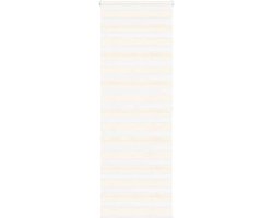 vidaXL - Zebra - rolgordijn - 80x200 - cm - stofbreedte - 75,9 - cm - marmerbeige