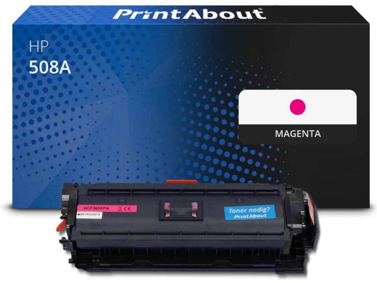 PrintAbout Huismerk HP 508A (CF363A) Toner Magenta