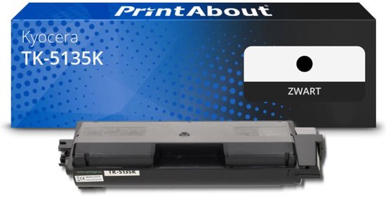 Toner de marque privée PrintAbout TK-5135K Zwart adapté à Kyocera