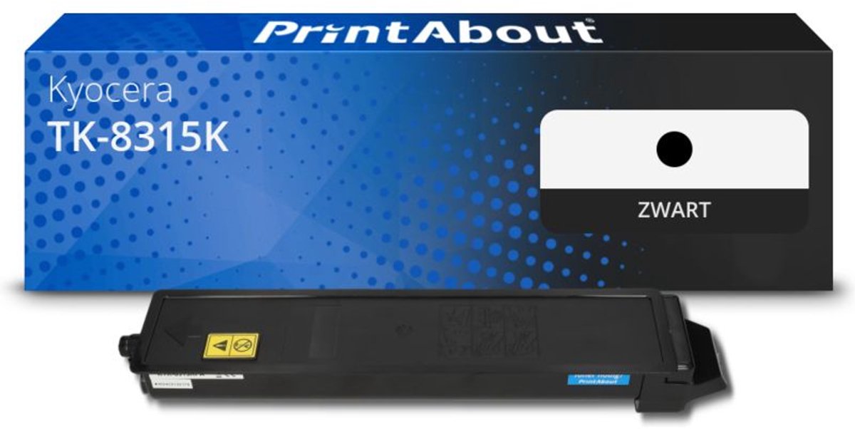 PrintAbout Huismerk Kyocera TK-8315K Toner Zwart