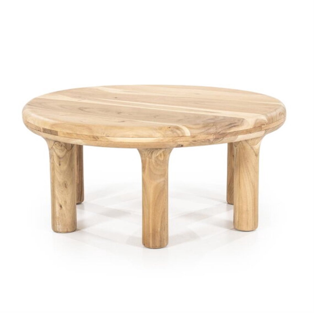 Meubelplaats Salontafel Bram rond - naturel | Eleonora Naturel Naturel