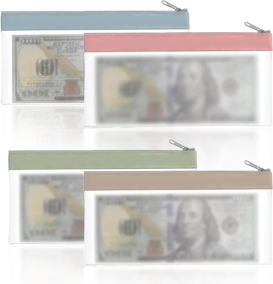 Plastic Zak A4 A5 A6, 15 Stuks Ritszakje, PVC Gaaszakje Met Ritssluiting Documentportemonnee Winkelpapieren Kleine Artikelen Benodigdheden Cosmetica En Reisaccessoires