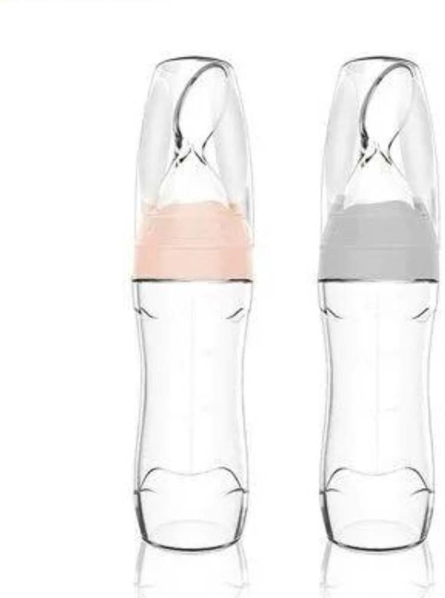 Haakaa - Zuigfles Squeeze met lepel - 120ml