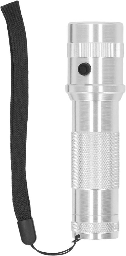 Waterdichte zaklamp 4 leds geel
