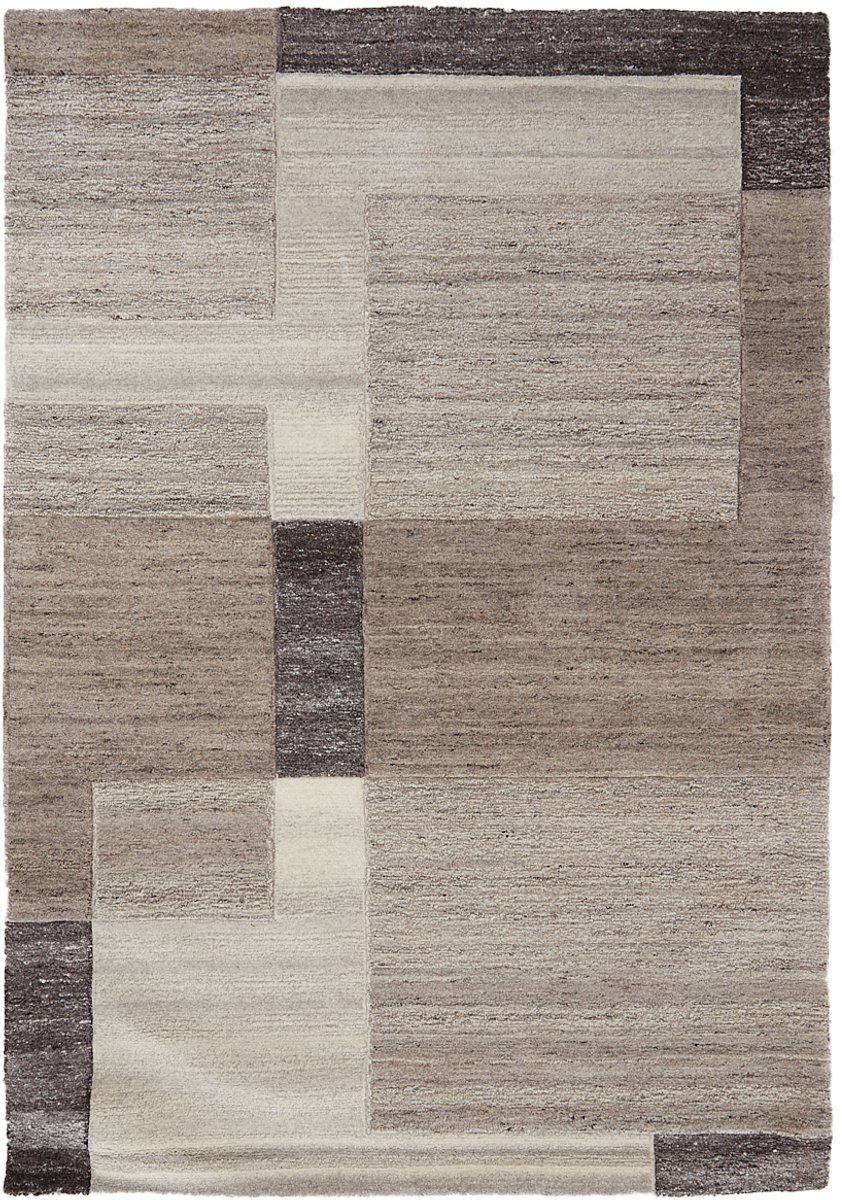 Vloerkleed ALMAO - 160x230x0.5cm - Bruin