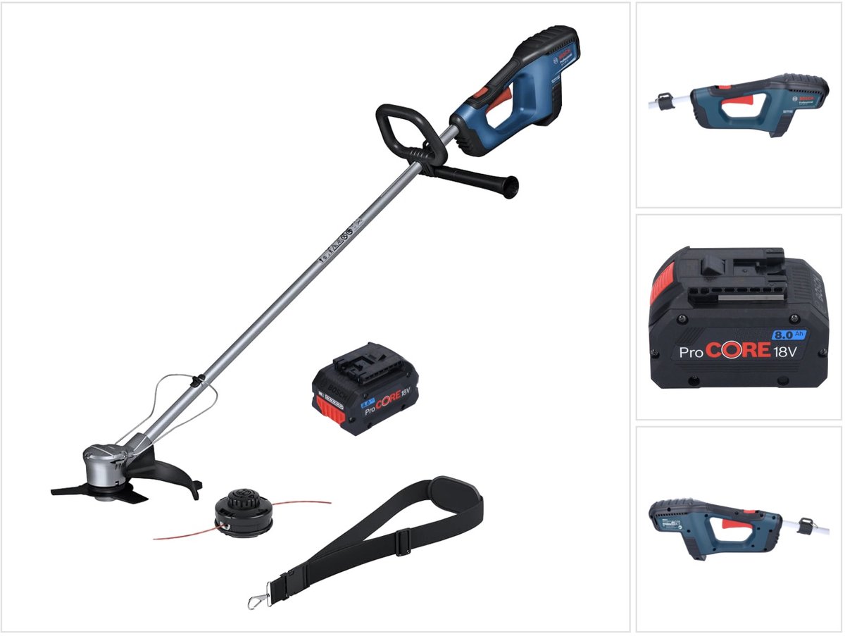 Bosch GFR 18V-23 Professionele accu bosmaaier 18 V 230 mm borstelloos + 1x ProCORE accu 8.0 Ah - zonder lader