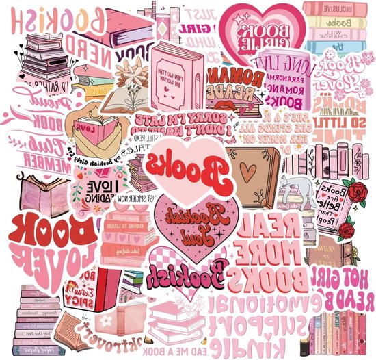 100 stuks boekenstickers, vintage waterdichte vinylstickers voor waterflessen, scrapbooking, dagboek, laptop, skateboard 100 stuks boekenstickers, vintage waterdichte vinylstickers voor waterflessen, scrapbooking, dagboek, laptop, skateboard