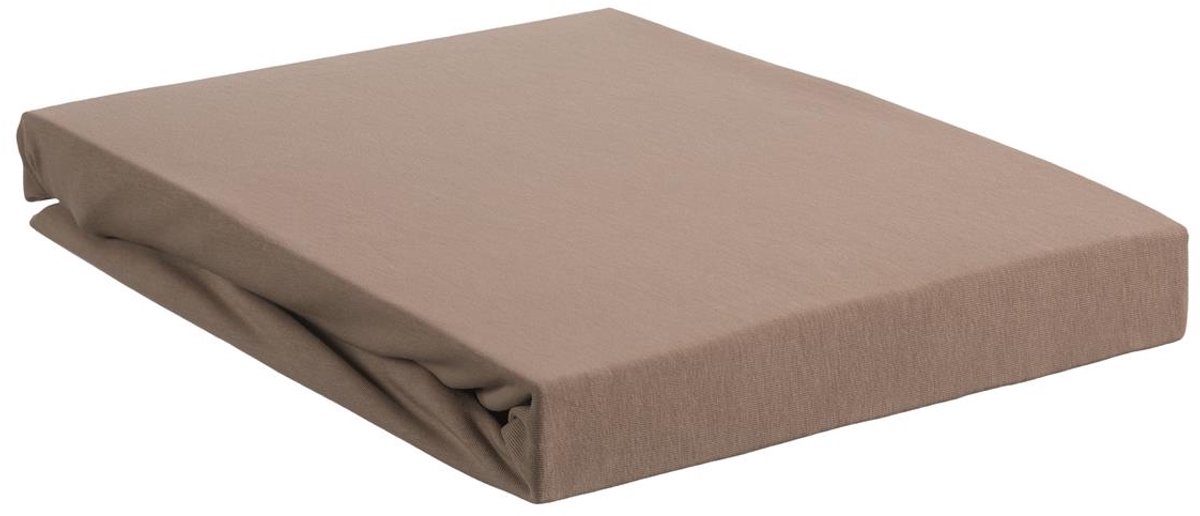 Beddinghouse Jersey - Splittopper Hoeslaken - 180x200/220 - Taupe