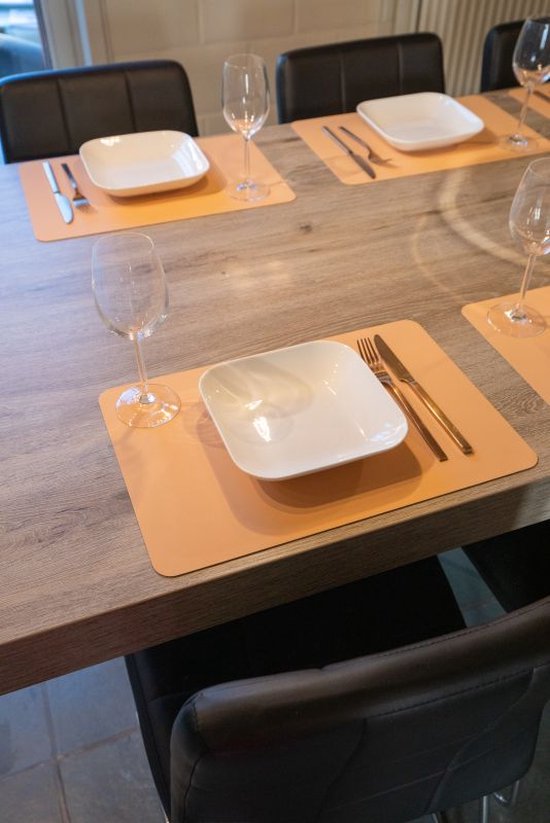 ZICZAC - Set de table TORILL - SET/6 - antidérapant - 30x45 cm - orange