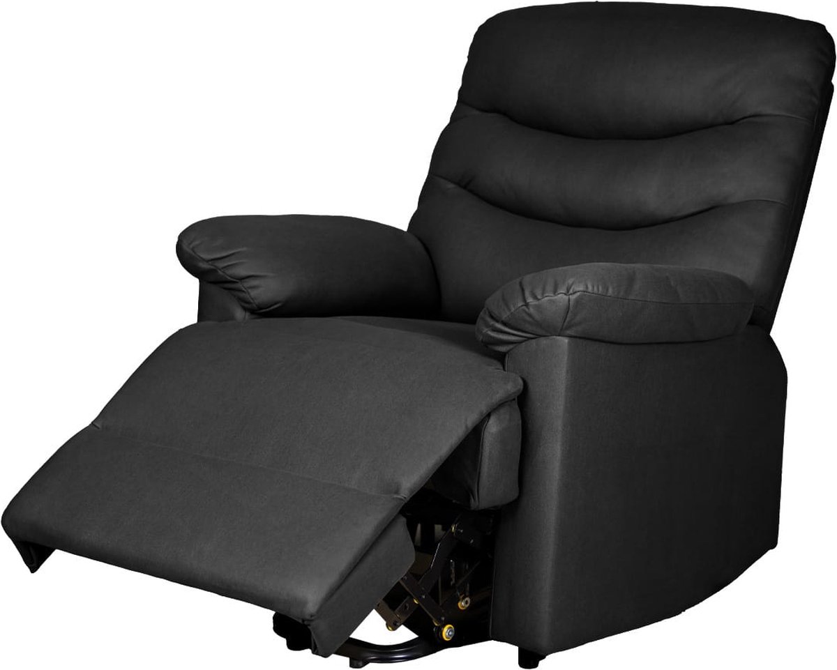 Afbeelding 2 van Vitadora Sta-op Stoel met Massage en Warmte Zwart