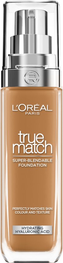 L’Oréal Paris True Match Foundation - 8R/C - Natuurlijk Dekkende Foundation met Hyaluronzuur en SPF 16 - 30 ml - Vegan