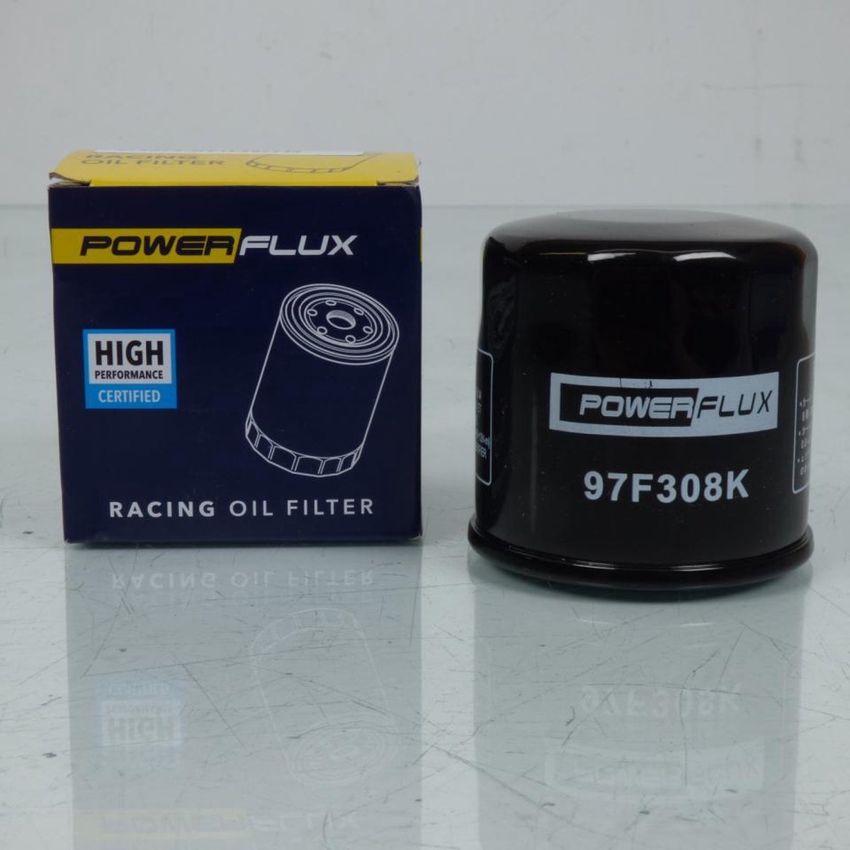 powerflux oliefilter voor honda 250 nss ex forza scooter 2008 tot 2010 vergelijkbaar hf204 / cof104 nieuw