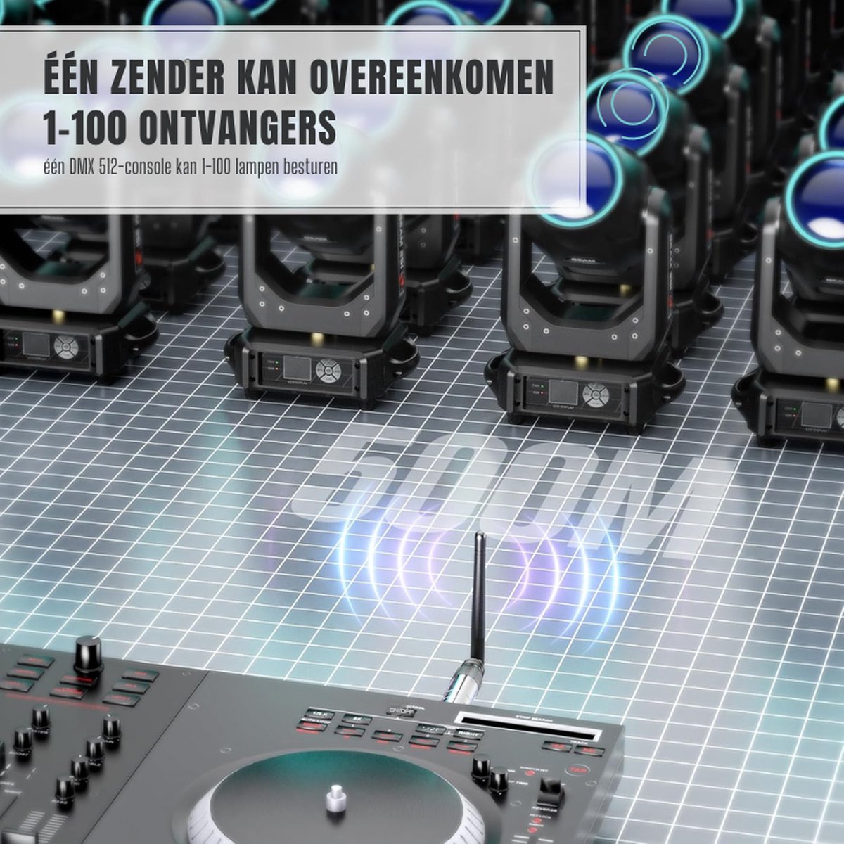 Draadloze DMX controller kopen? Draadloze DMX controllers koop je online bij Bax Music Draadloze DMX controller kopen? Draadloze DMX controllers koop je online bij Bax Music
