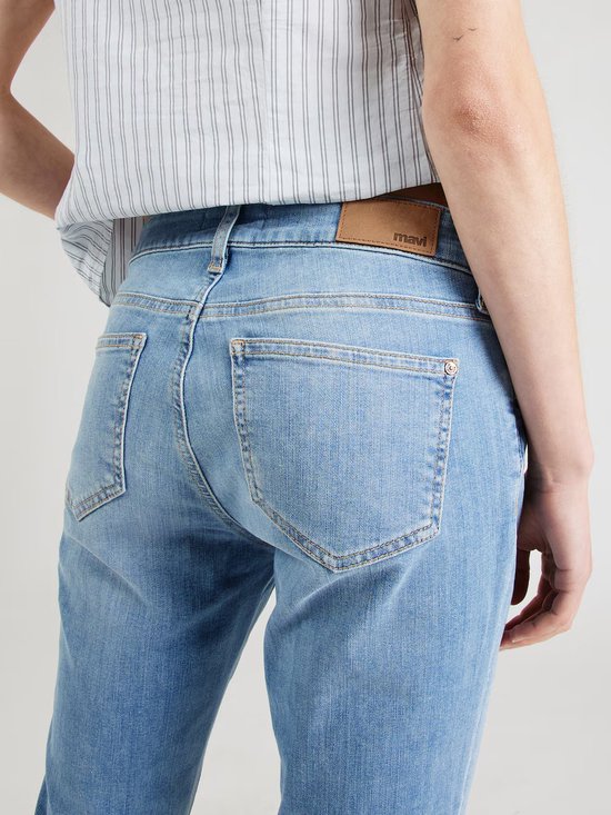 Mavi Dames Adriana Broek Jeans, Blauw, 2630, Blauw, 26W