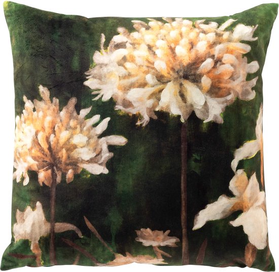 Dutch Decor ALYSSA - Housse de coussin 45x45 cm - Mayfly - vert - avec fermeture éclair - sans coussin intérieur