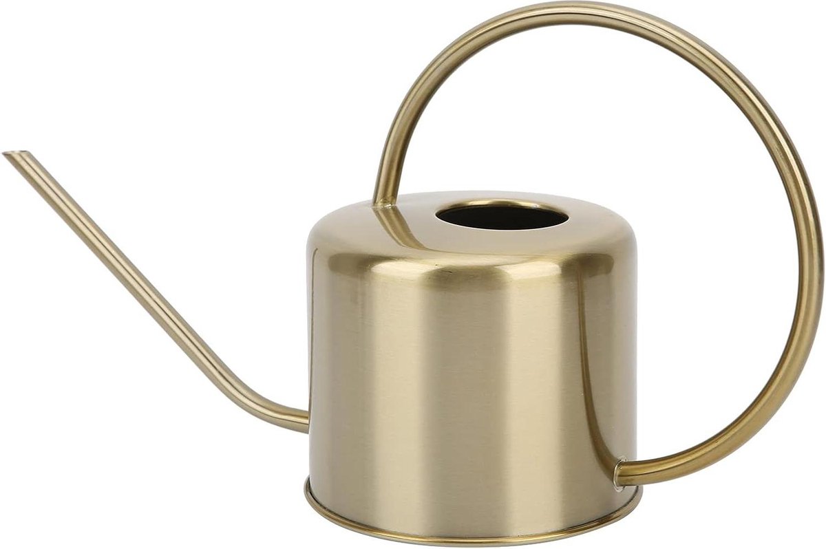1300 ml lange mond roestvrij stalen messing waterkan voor bonsai sappige tuin - gieter bloemen .