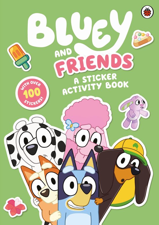 Bluey- Bluey: Bluey and Friends: A Sticker Activity Book