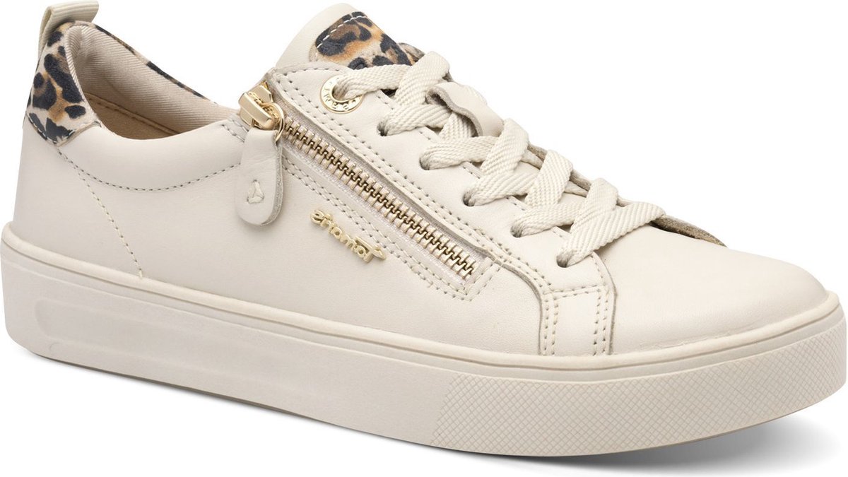 Tamaris Comfort Essentials Dames Sneakers - OFFWHT/LEO