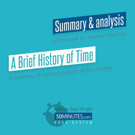 Book Review: A Brief History of Time by Stephen Hawking - cover