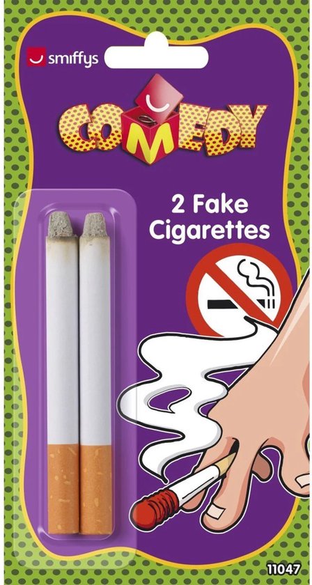 4x Fausses cigarettes lumineuses - Farces et attrapes - amusant - carnaval 
