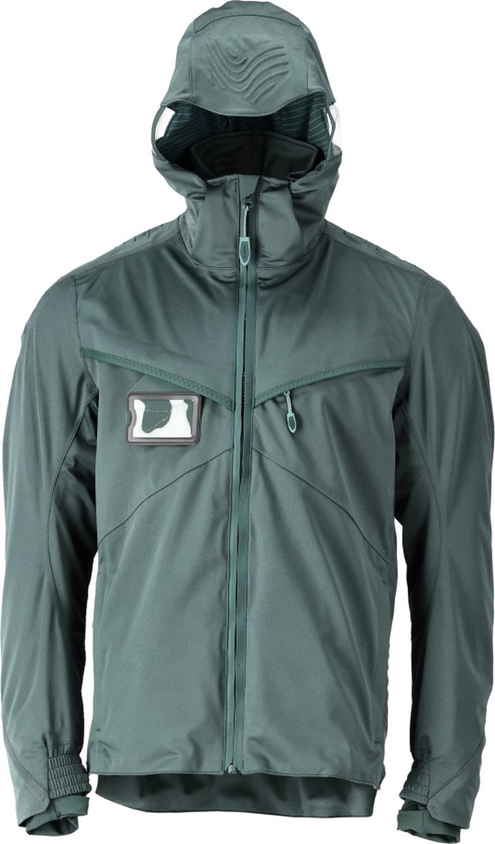 Mascot Customized Shell jas 22001-657 Bosgroen
