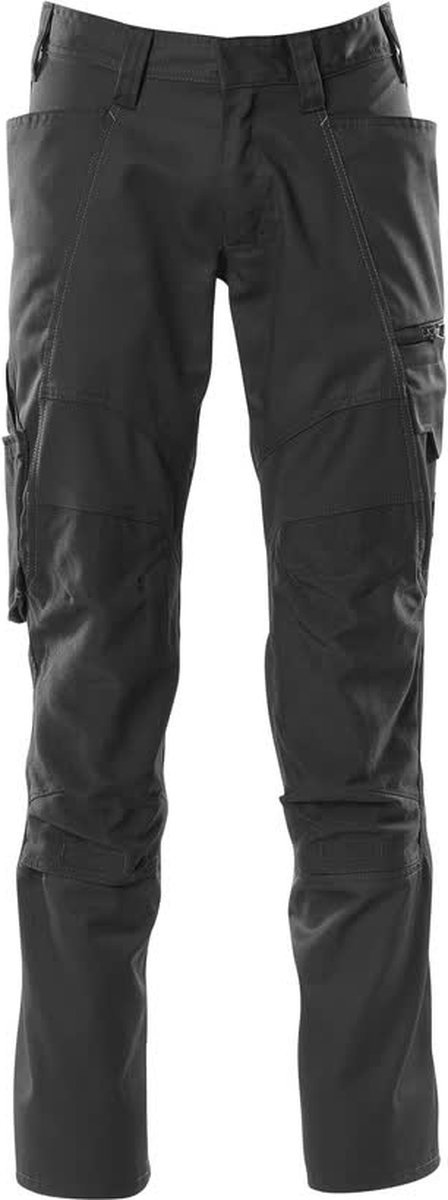 Mascot Accelerate Broek met kniezakken 18579-442 - Zwart - C70 - 82