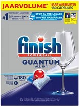 Bol.com Finish Powerball - Quantum All in 1 - Vaatwastabletten - 180 Tabletten aanbieding