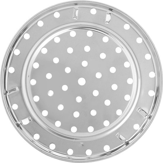 3-delige set stoompanrek, snelkookpan-accessoires, inclusief roestvrijstalen stoommand, ei-stomerrek en stoommandverdeler, voor snelkookpannen met een binnendiameter van meer dan 21 cm 3-delige set stoompanrek, snelkookpan-accessoires, inclusief roestvrijstalen stoommand, ei-stomerrek en stoommandverdeler, voor snelkookpannen met een binnendiameter van meer dan 21 cm