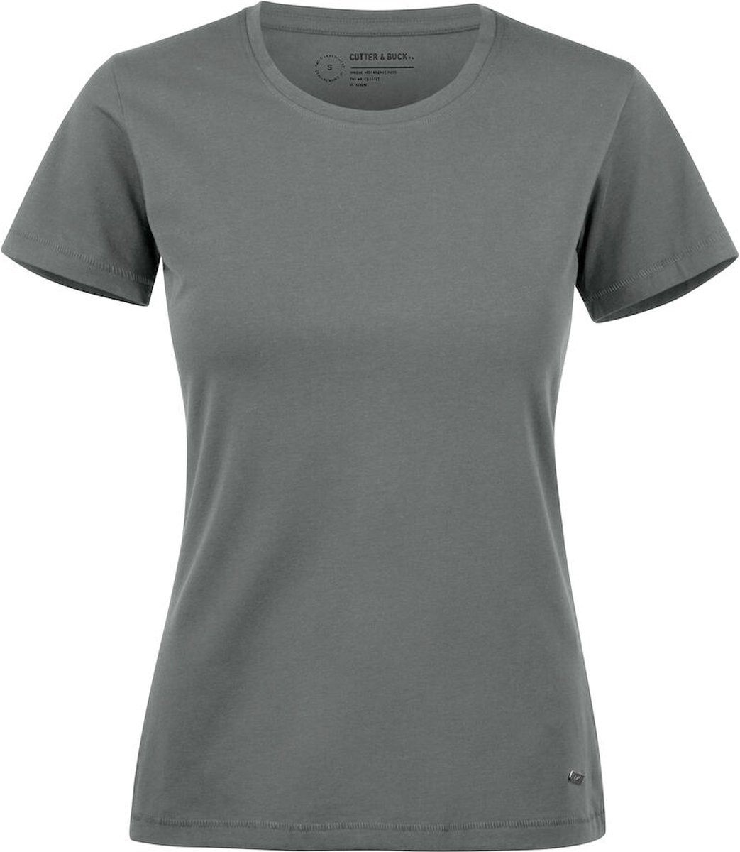 Cutter & Buck Manzanita Roundneck Dames 353409 - Grijs - L