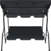 Bol.com vidaXL Schommelbank Antraciet 170x110x153 cm Schommelbank - Tuinbank - Lounge Set - Outdoor Meubilair - Veranda aanbieding