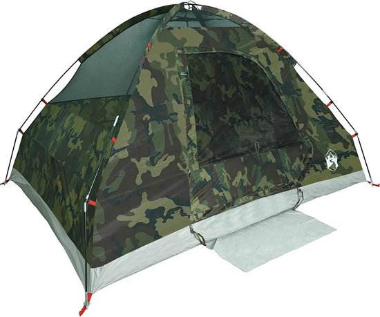 vidaXL - Koepeltent - 6-persoons - waterdicht - camouflage van Vidaxl — afbeelding 5
