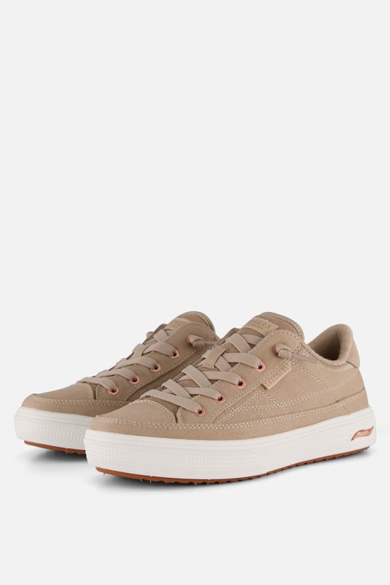 Skechers Arch Fit Arcade Sneakers taupe Canvas - Dames - Maat 38
