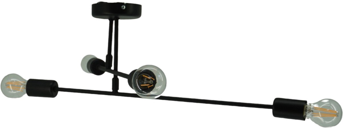 Moderne Loft Hanglampen Neron 2828/Z-B-4 CZ