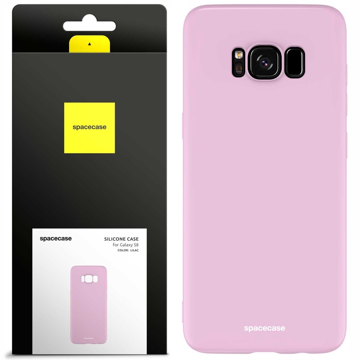 Spacecase Siliconen Hoesje Voor Samsung Galaxy S8 Lilac Paars