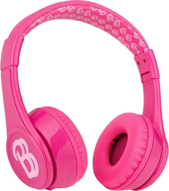 Barbie Draadloze Kinderkoptelefoon met Volumebegrenzing - Barbie - €33,99
