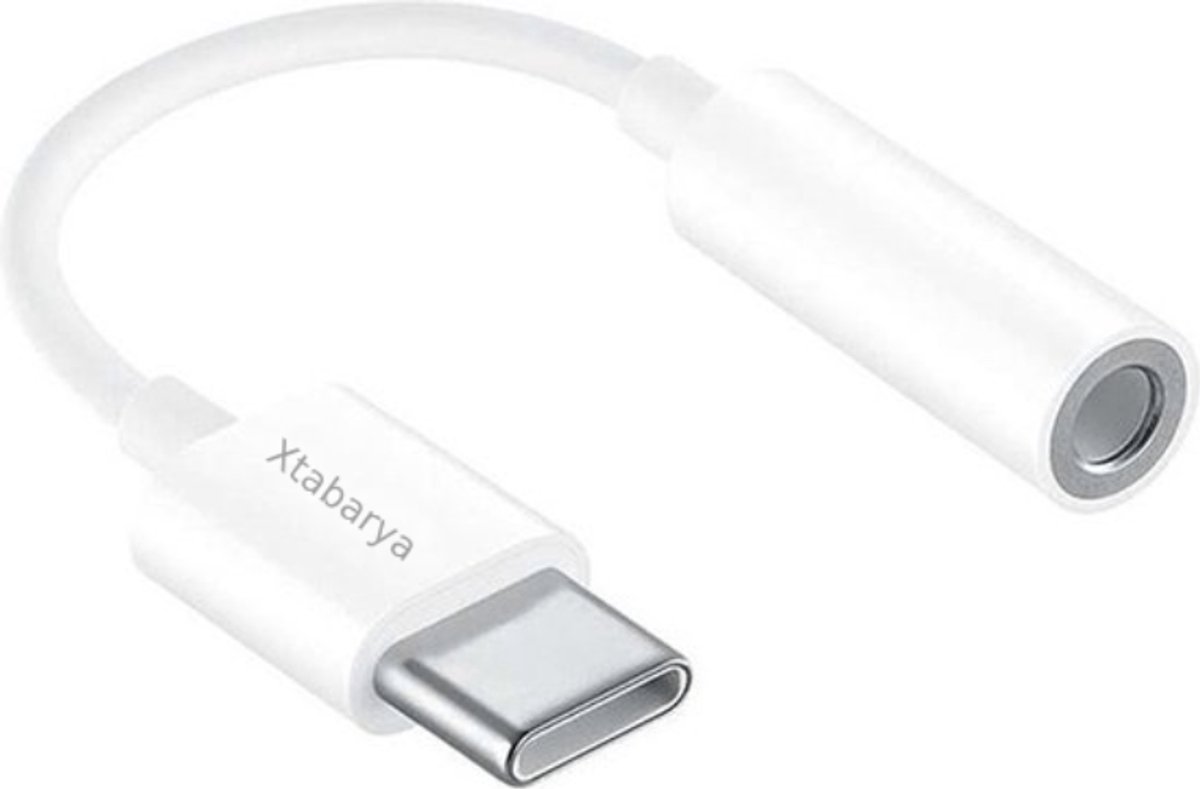 USB Type-C naar 3,5 mm Koptelefoonaansluiting AUX Audio kabel