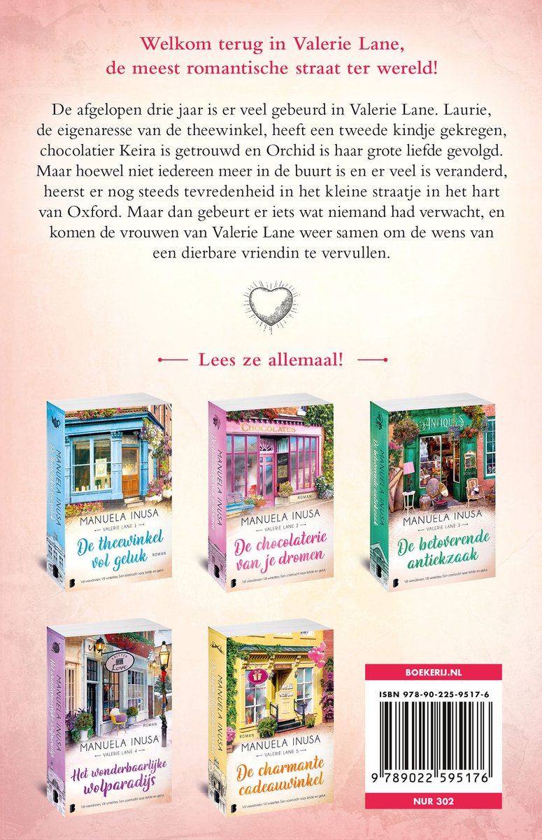 Valerie Lane 6 - Het kleine straatje met het grote hart - back cover