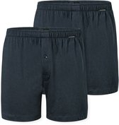 Schiesser 2 PACK Boxershorts - Boxershorts Multipacks Heren Onderbroek - nachtblauw