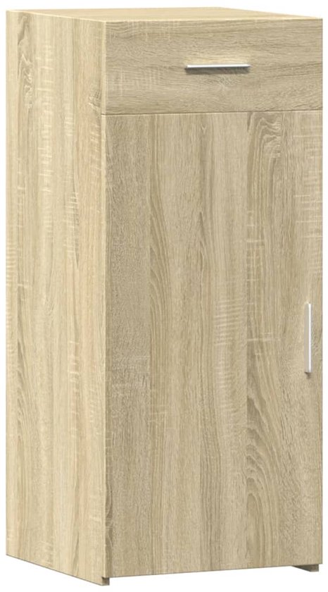 vidaXL Hoekkast 33x33x132 cm bewerkt hout grijs sonoma eikenkleurig vidaXL Hoekkast 33x33x132 cm bewerkt hout grijs sonoma eikenkleurig