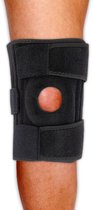 Trebin Kniebrace Artrose - Knie Brace met Baleinen - Kniebraces - Patellabrace - Kniebrace voor Dames en Heren - One Size - Zwart