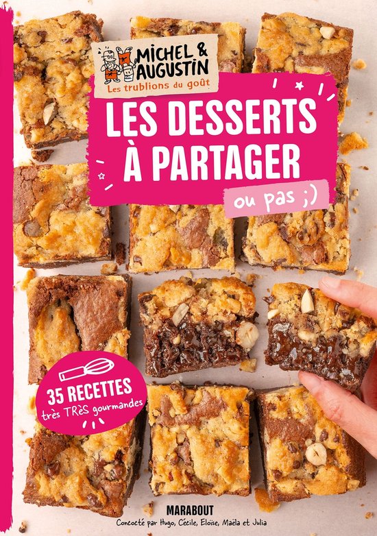 Les desserts à partager ou pas - cover