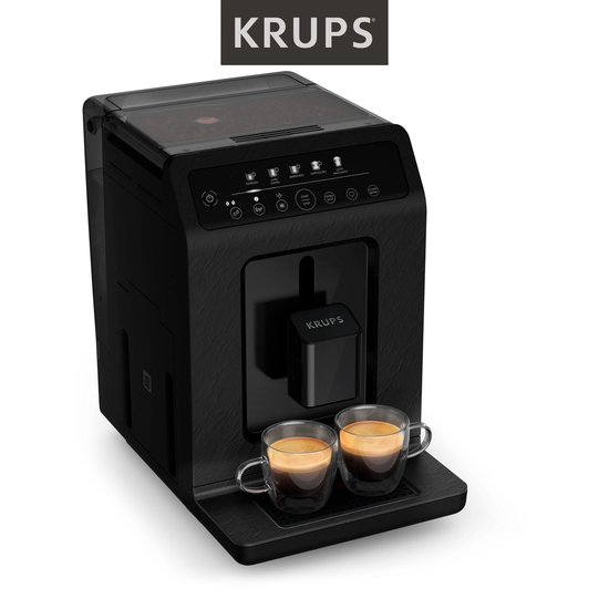 Krups Evidence EA8968 - Volautomatische Espressomachine - One-Touch Cappuccino & Latte Macchiato - 5 Koffierecepten - Zwart