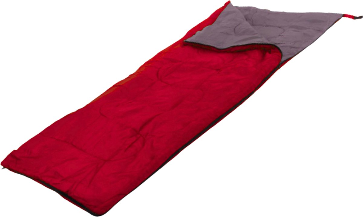 Aktive Slaapzak - Rood - 190cm - 1 Persoons - Volwassenen - Slaapzakken - Polyester - Festival - Kamperen