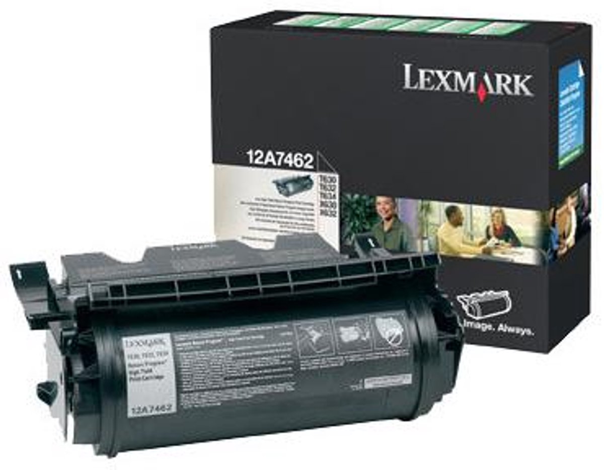 Lexmark Tonercartridge T630/632/634 HC 12A7462