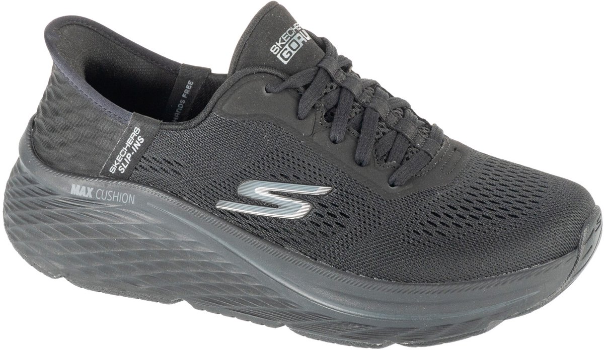 Skechers Slip-Ins: Max Cushioning Elite 2.0 - Vanish, Vrouwen, Zwart, Sportschoenen, maat: 37,5