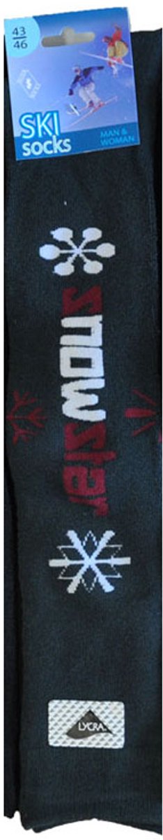 SKISOKKEN Heren - 43/46 - 6 PAAR - SNOWSTAR - LANGE & WARME sokken met badstof chaussettes socks