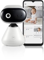 Bol.com Motorola PIP1000 babyfoon met camera - bewakingscamera met app - babyfoon - nachtzicht digitale zoom slaapliedjes en twe... aanbieding