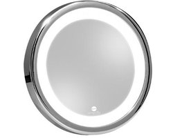 Macom 211 miroir de maquillage Ventouse Rond Chrome